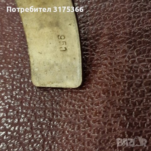 Сребърна гривна филигран с корал проба 950 Русия, снимка 3 - Гривни - 44217843