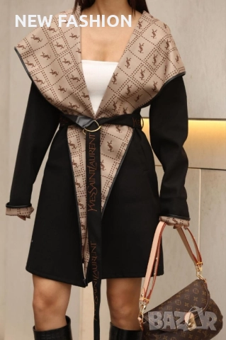 Дамски Палта с Колан ✨ Yves Saint Laurent , снимка 7 - Палта, манта - 52107783