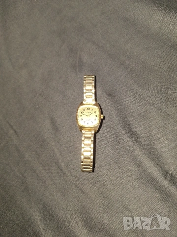 Позлатен дамки винтидж часовник GÜTHRA, снимка 6 - Дамски - 54014441