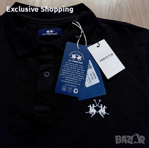 Мъжки тениски La Martina, снимка 3 - Тениски - 51819013