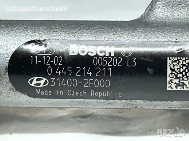 Горивна рейка Common Rail 0445214211 за Kia Sorento 2.2 CRDi 2012, снимка 2 - Части - 55816684