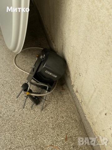 Офсетова чиния с конвертор и  мотор, снимка 6 - Приемници и антени - 52788190