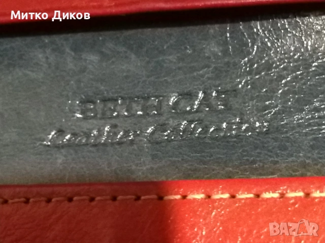 Бет кат кожено портмоне като ново 185х95мм, снимка 8 - Портфейли, портмонета - 53056842
