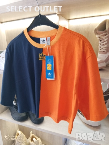 Тениска ТОП Adidas HT5980 CROPPED TEE, снимка 3 - Тениски - 52106129