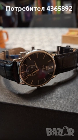 Швейцарски часовник  Edox , снимка 4 - Мъжки - 54019742