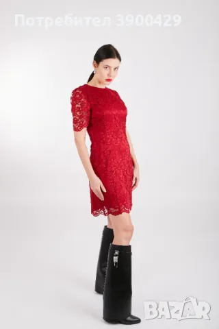 Рокля Red roses dress