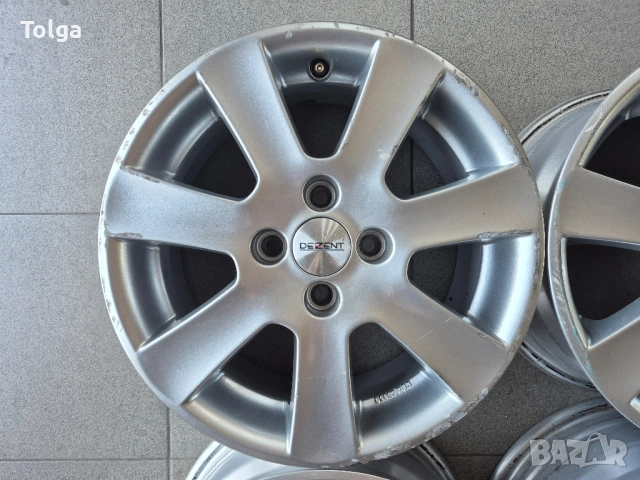 Алуминиеви джанти Borbet 15 4x100, снимка 5 - Гуми и джанти - 51942800