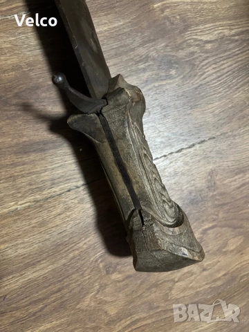 голям правен ятаган, снимка 4 - Антикварни и старинни предмети - 52725726