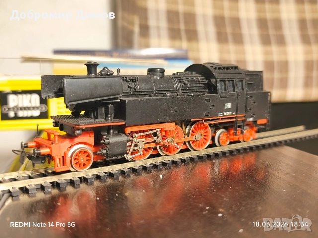 Парен локомотив на Piko Br 66, снимка 4 - Колекции - 53922455