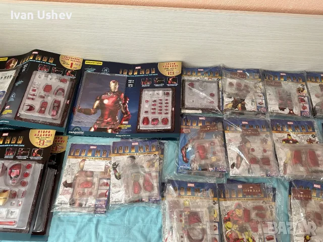 Iron Man от Deagostini. Един комплект от 1 до 16 брой включително