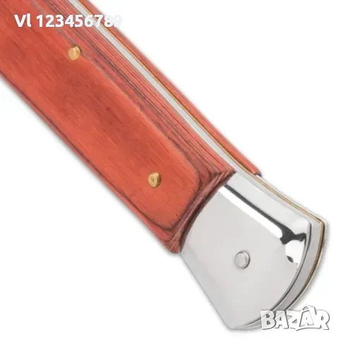 Сгъваем автоматичен нож -Италия - стилето 115x330, снимка 4 - Ножове - 50673283