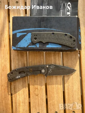 Продавам нож Zero Tolerance 0550BW, снимка 2 - Ножове - 55851409