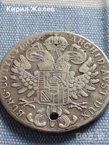 Сребърна монета 1 талер - Ранен Рестрайк 1780г. Мария Терезия 13804, снимка 14 - Нумизматика и бонистика - 42887709