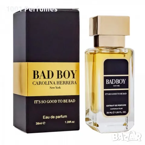 Мъжки мини парфюм Carolina Herrera Bad Boy EDP 38ml, снимка 1 - Мъжки парфюми - 49225632