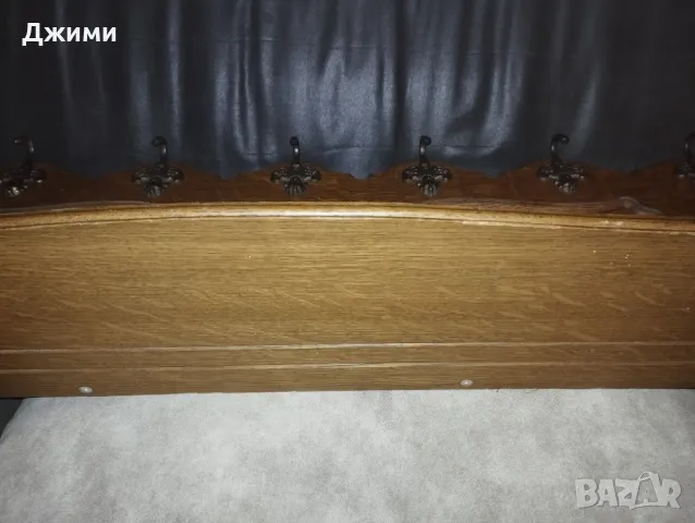 масивна дъбова закачалка, снимка 10 - Антикварни и старинни предмети - 48618935