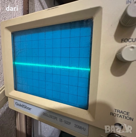 Осцилоскоп  Goldstar , снимка 4 - Друга електроника - 54009877