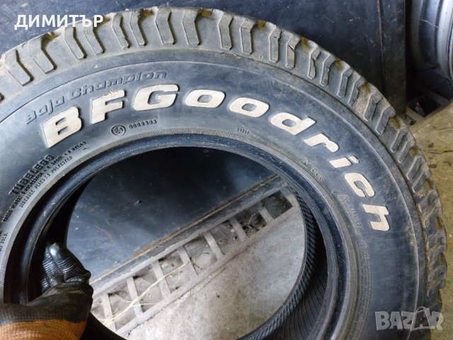 4 бр.всесезонни гуми BF GOODRICH all terrain  215 75 15 Цената е за брой!, снимка 4 - Гуми и джанти - 44291845