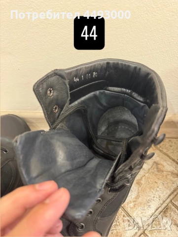 Мъжки Кубинки кожени/полицейски, снимка 4 - Мъжки боти - 52523936