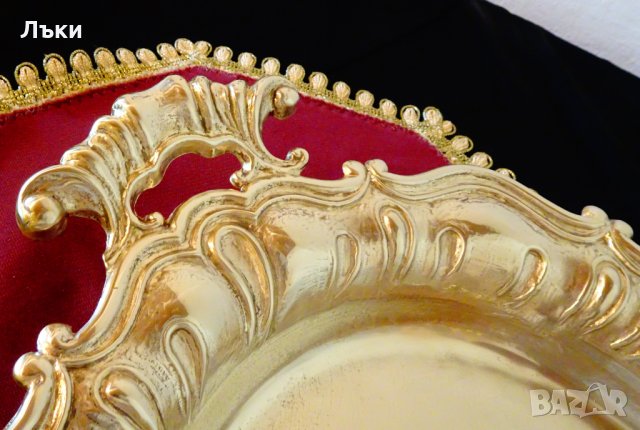 Бронзова фруктиера,плато 1 кг.,барок., снимка 7 - Антикварни и старинни предмети - 29991276