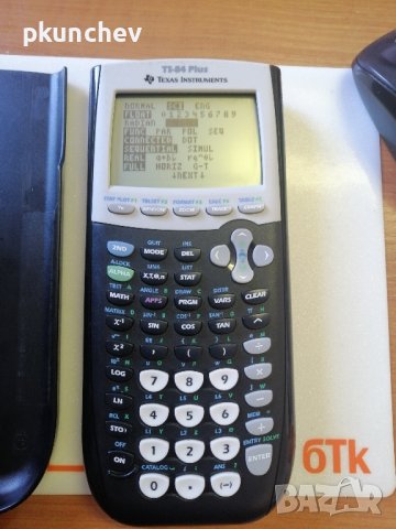 Графичен калкулатор TEXAS INSTRUMENTS TI-84 Plus, снимка 5 - Друга електроника - 39649886