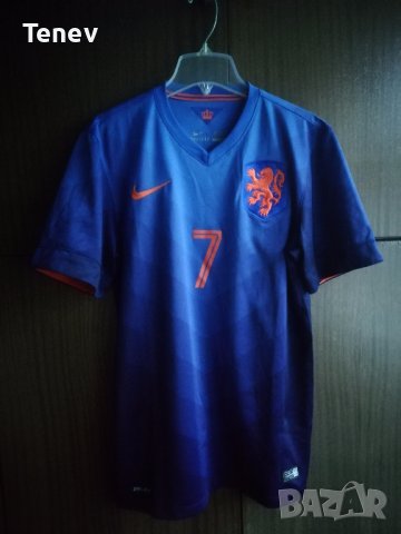 Netherlands Nike Daryl Janmaat World Cup 2014 оригинална рядка тениска фланелка, снимка 1 - Тениски - 37839164