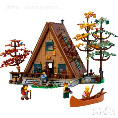 НОВО LEGO A-Frame Cabin 21338, снимка 2 - Колекции - 47367277