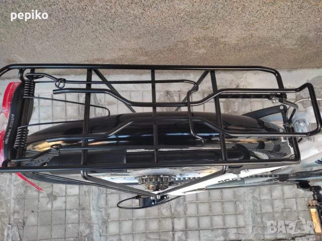 Продавам колела внос от Германия  градски алуминиев велосипед SPORTEC 26 цола с кошница, снимка 12 - Велосипеди - 52819296