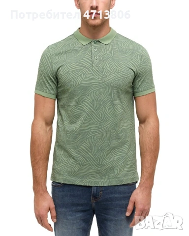Мъжка тениска тип поло MUSTANG – размер S