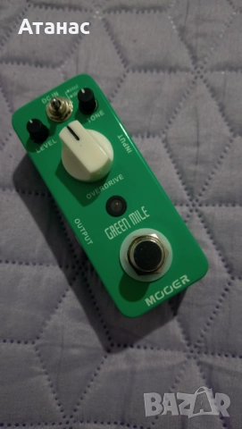 Ефект за китара - Mooer Green Mile Overdrive, снимка 5 - Китари - 52660265