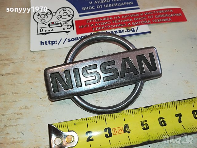 NISSAN-7Х5СМ-ОРИГИНАЛНА ЕМБЛЕМА 0603231413, снимка 4 - Аксесоари и консумативи - 39904180