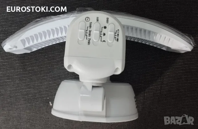 ZOFO LED прожектор със сензор за движение, 4000LM, 5000K, 35W мощен външен прожектор с 2 лампи, снимка 8 - Прожектори - 56239911
