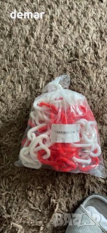 Защитна пластмасова верига 5 метра 10 mm x 5 m - бяла, снимка 2 - Аксесоари и консумативи - 42644097