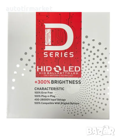 LED крушка за ксенон D2S/R – 2 бр. комплект, снимка 2 - Аксесоари и консумативи - 56054725