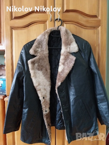 Кожено яке, снимка 2 - Якета - 53901600