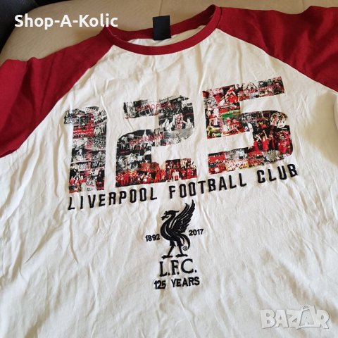 Original LIVERPOOL LFC 125 Years Anniversary Tee, снимка 3 - Тениски - 38721979