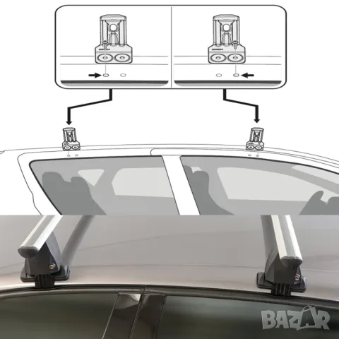 Захвати Menabo Delta за Dacia Logan 2004-2012 и Sandero 2008-2020, снимка 4 - Аксесоари и консумативи - 55861145