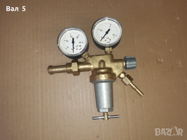 Редуцир вентил за оксижен , кислород , азот , аргон и др