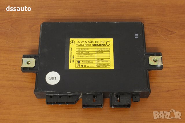 Модул централно заключване Mercedes W215 Keyless Entry A2155450032 5WK4 8301 SIEMENS CL500 CL600, снимка 1