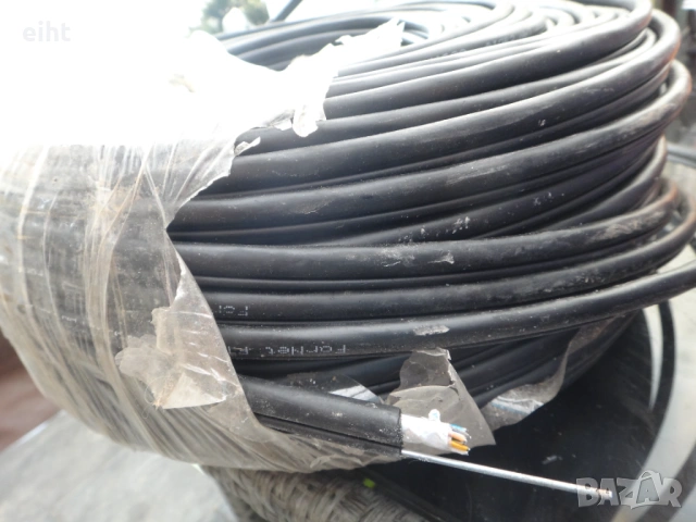 LAN кабел с носещо въже (стоманено) 100м., снимка 2 - Друга електроника - 54358562