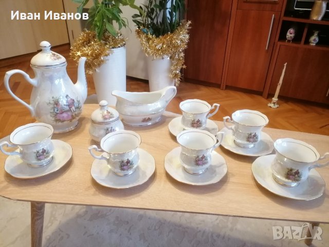 красив  романтичен  полски ретро сервиз -  Chodziez , снимка 3 - Други - 35264016