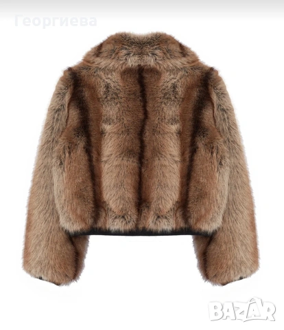 Дамско пухено якенце , снимка 3 - Якета - 53140348