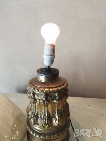 Барокова настолна лампа, снимка 4 - Настолни лампи - 42444465