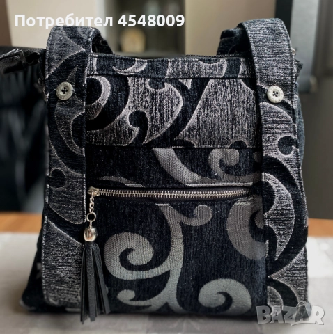 Ръчна изработка - нестандартна чанта-раница, снимка 7 - Чанти - 52343228