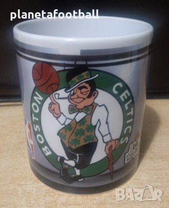 Уникална Баскетболна фен чаша с име и номер на Бостън Селтикс!Boston Celtics!, снимка 1 - Баскетбол - 30035126