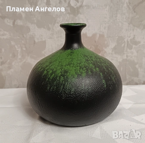 Винтидж керамична ваза - стил West Germany/Fat Lava - 70те години 