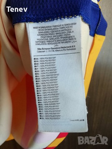 Barcelona Nike оригинална рядка фланелка тениска L Барселона 2015/2016 , снимка 8 - Тениски - 37165916