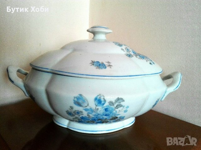  Супник стар български порцелан, снимка 1