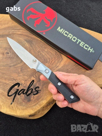 Нож Microtech с фиксирано острие 3500B-10BC, снимка 6 - Ножове - 54308421