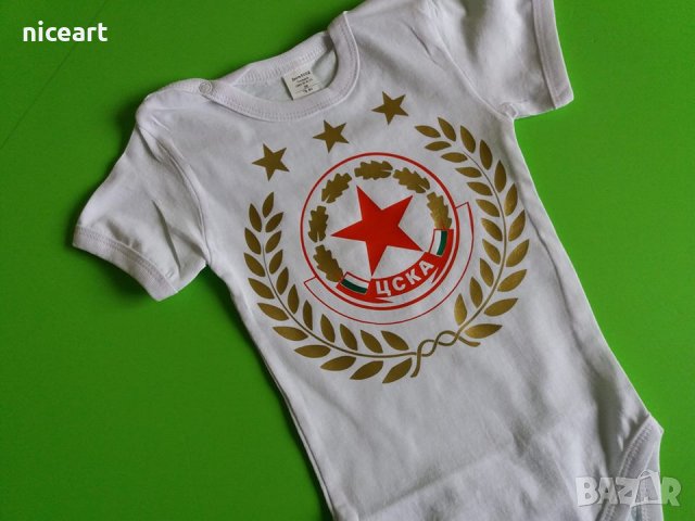 Боди на ЦСКА, снимка 3 - Бодита за бебе - 34550548