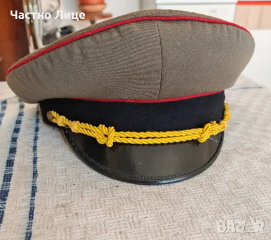 Чисто Нова Българска Армейска Офицерска Фуражка